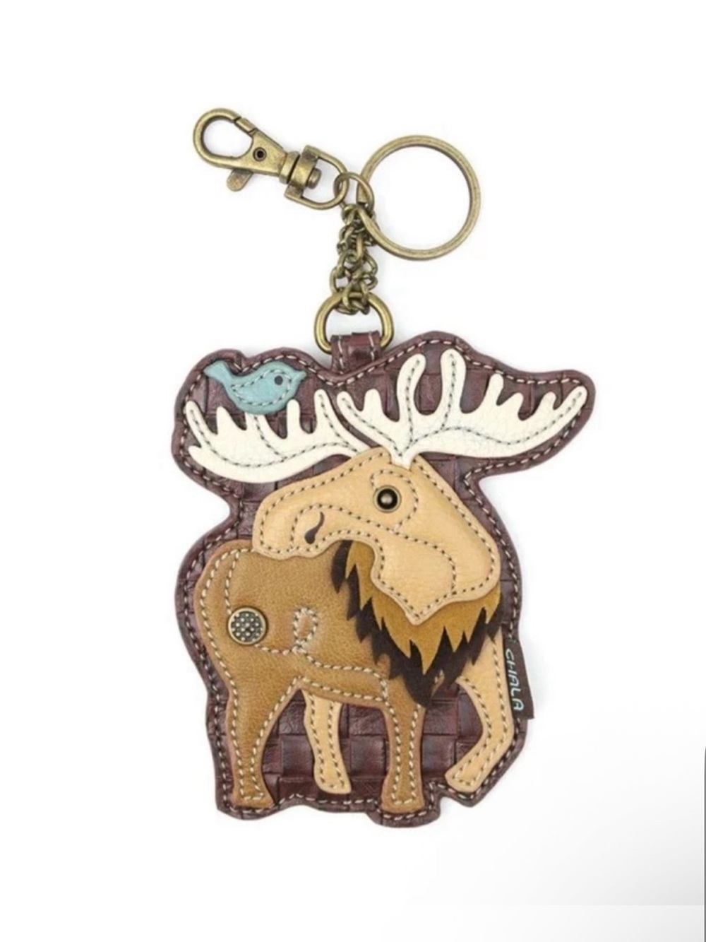 Chala Moose Bag Charm/Coin Purse